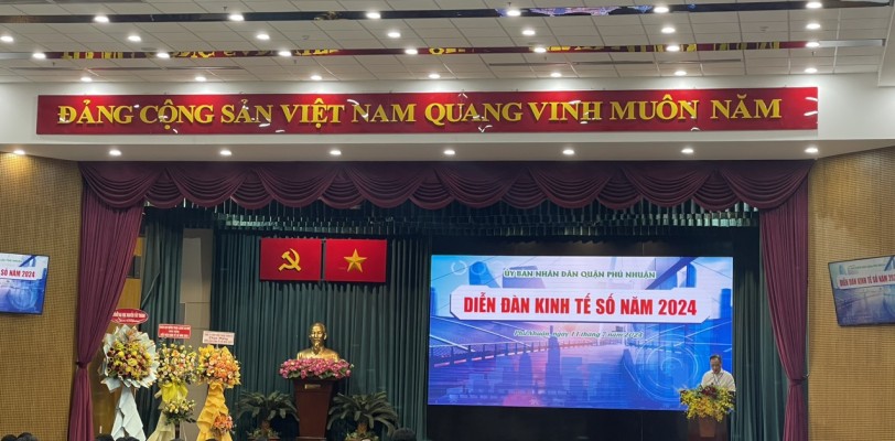 Diễn đàn kinh tế số quận Phú Nhuận ngày 11/7/2024