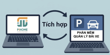 Tích hợp phần mềm bãi xe vào PiHome  Kiểm soát ra vào và xuất hóa đơn điện tử