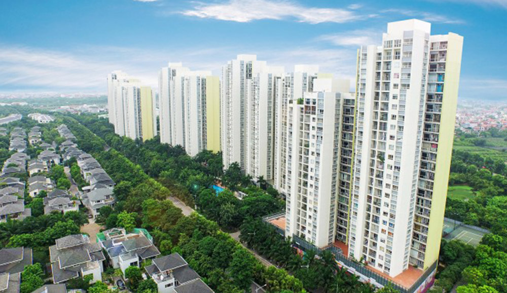 Cụm nhà chung cư Rừng Cọ Ecopark
